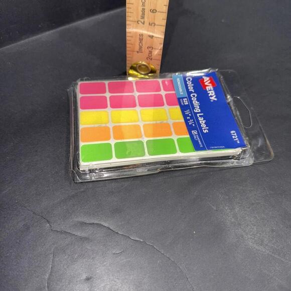 1‎ Pack Avery Removable Discontinued Stationary Color Coding Labels, 450 Ct - Picture 10 of 10
